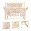 OHPHCALL 1pc Woven Magazine Rack with Tassel Home Decor Nordic Style Storage for Living Versatile Organizer for Books Newspapers and Items view 3