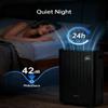 4500 Sq.Ft Dehumidifier with Drain Hose 80 Pint, for Basement, Bathroom, Bedroom, Home, Automatic Defrosting, Intelligent Humidity Control with 24HR Timer, Smart Quiet Dehumidifiers, Black view 3