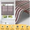 DOING-X Top Down Bottom Up Roman Shades for Windows,Classic Stripe Custom Roman Blinds,UV Protection,Privacy Window Shades,Easy to Install,70% Blackout Red Pinstriped,68" W x 36" H view 3