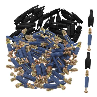 Hidden Furniture Connectors 100 Pcs Multi-Function No Hole