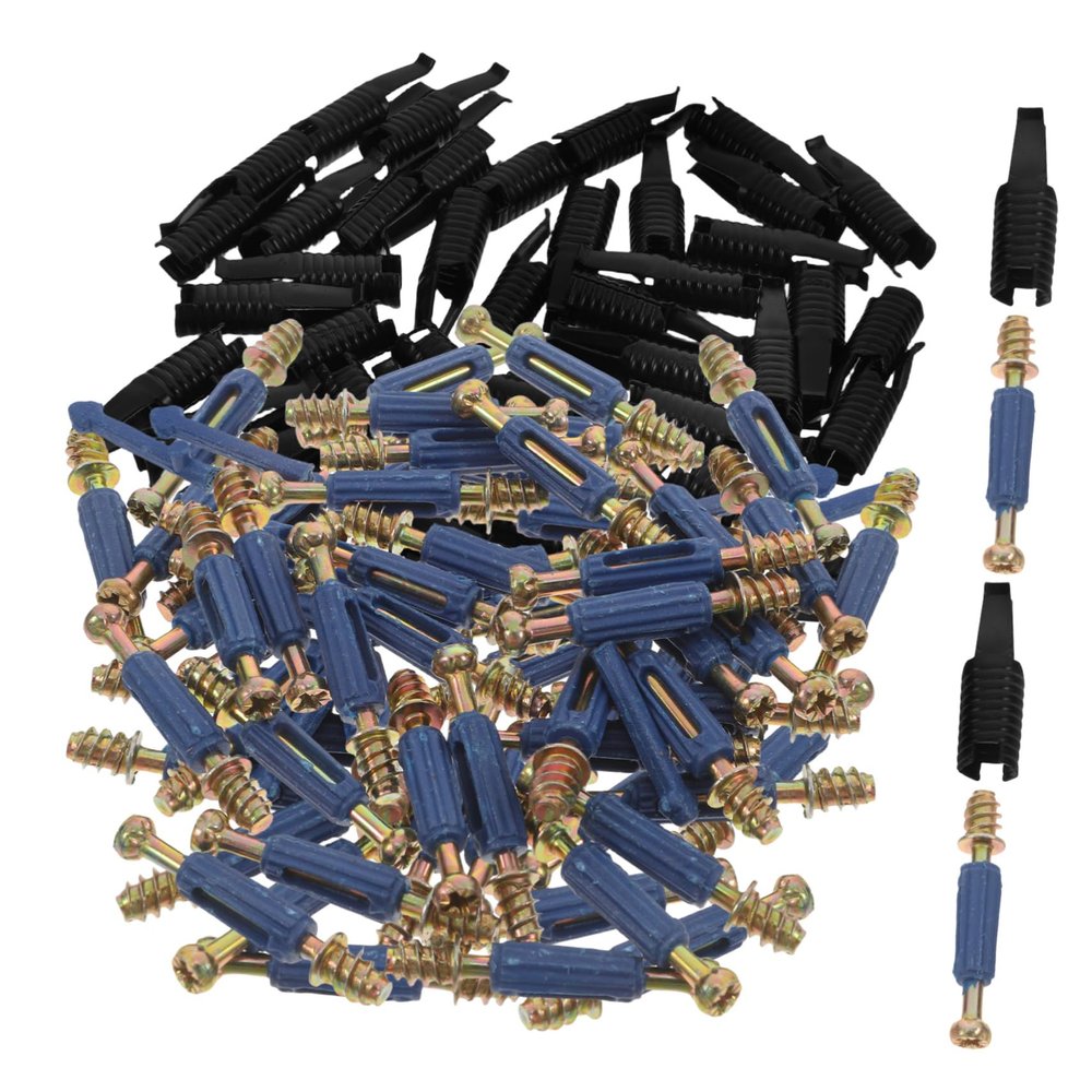 Hidden Furniture Connectors 100 Pcs Multi-Function No Hole