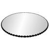 42" Inch Round Glass Table top - 1/2" Thick - Gemstone Edge view 2