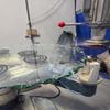 42" Inch Round Glass Table top - 1/2" Thick - Gemstone Edge view 3