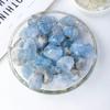 50g Bag Natural Rough Blue Celestite Geode Raw Quartz Mineral Tumbles for Home Decoration and Collection view 4