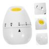 Egg Shape Mechanical Kitchen Timer, 60-Minute Plastic view 3