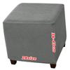 Ottoman Slipcover Foot Stool Covers Pouffe Footstool Slip Cover, Stretch Soft Fit, Velvet Jacquard, Elastic Bottom, Washable Customizable, Removable Furniture Protector for Living(1990,50 x 50 cm 20 x view 1