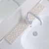 ADFLTFC Diatomite Faucet Mat,Quick Drying Diatomaceous Dish Mat, Prevent Moisture Accumulation,Non-Slip Kitchen Sink Board for Dishes(A,15.8" x 4") view 1