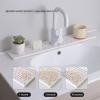 ADFLTFC Diatomite Faucet Mat,Quick Drying Diatomaceous Dish Mat, Prevent Moisture Accumulation,Non-Slip Kitchen Sink Board for Dishes(A,15.8" x 4") view 4