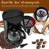 2L Coffee Machine 110v Espresso Drip Maker with Glass Kettle Powder Filter Anti-Drip Insulation Teapot view 3