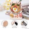 Bookends for Shelves Non-Skid Book Stopper Heavy Duty Bookends Delicious Sweet Ramen Book Ends Suit Books CDs view 4