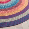 SAFAVIEH Braided Round Rug 5', Braided Red & Orange BRD308Q view 3