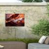 Trademark Fine Art Outdoor Canvas Art - Holger Schmidtke 'Antelope Canyon' Wall Art for Outdoor Spaces, Patios, or Gardens view 3