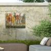 Trademark Fine Art Outdoor Canvas Art - Silvia Vassileva 'Enchanted Forest' Wall Art for Outdoor Spaces, Patios, or Gardens view 3