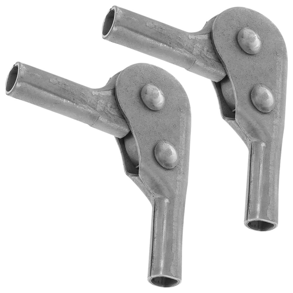 2Pcs Heavy Duty Couch Joint Hinges - Folding Sofa Accessory for Beach & Fishing Chairs