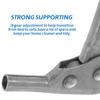 2Pcs Heavy Duty Couch Joint Hinges - Folding Sofa Accessory for Beach & Fishing Chairs view 2