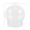 BESPORTBLE 15pcs DIY Snow Globe Water Globes - 2.8 Inch Clear Fillable Plastic Snowball with Screw Caps for Holiday Decor, Christmas Halloween Crystal Ball Props & Fortune Teller Accessories view 3