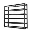 LI JIU HOME 6-Tier Heavy Duty Garage Shelving, 6,000 lbs Capacity Adjustable Metal Storage Shelving Unit for Garage, Basement, Warehouse & Workshop, 62" W x 24" D x 84" H view 1