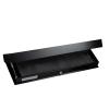 DimyFew Wall Float Shelf Flap Concealed Shelves with Compartment Fashion Home Decoration Storage Box for Kitchen Bedroom Nursery, Black view 1