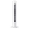 Comfort Zone 32-Inch Oscillating Tower Fan Ultra-Slim Bladeless Design with 3 Speeds, 90 Wide Oscillation & Built-in Carry Handle Quiet Portable Standing Fan for Bedroom, Home, or Office, White view 1