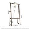 hezhuhe2258 Coat Shelf New Chinese Style Solid Wood Clothes Hanger Light Luxury High-end Floor Bedroom Home Second-Hand Coat Rack Multifunctional Storage Rack Coat Rack Stand view 2