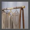 hezhuhe2258 Coat Shelf New Chinese Style Solid Wood Clothes Hanger Light Luxury High-end Floor Bedroom Home Second-Hand Coat Rack Multifunctional Storage Rack Coat Rack Stand view 3