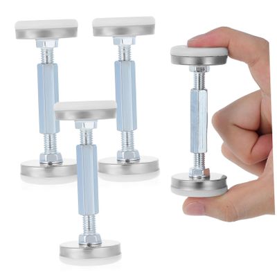 Cabilock 4pcs Bed Stabilizer Tools Headboard Stoppers for Bed Shake Headboard Stabilizer Easy Installation Furniture Gap Filler
