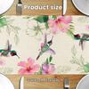 ANATTASOUL Hummingbird & Hibiscus Table Runner for Home Kitchen Decor view 3