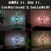DEMMEX DIY Turkish Moroccan Mosaic Lamp Making Kit Beginner Friendly Mosaic Art & Craft Project Kit for Adults & Teens No Grout/Plaster Needed Fun, Easy, No Experience Required view 4