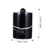 ABOOFAN Toothpick Storage Container Creative Pattern Apothecary Jar Cotton Swabs Holder view 2