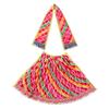 Durga Devi Dress Mata poshak Puja Cloth lehanga Chunari- Pink (9") view 1