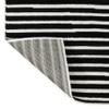 JONATHAN Y Hallie High-Low Curve Black/White 2x8 Indoor Runner Rug, Minimalist Geometric, Modern, Non-Shedding, Stain Resistant for Bedroom, Living Room, Kitchen (SCN100F-28) view 4