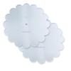 10 Inch Scallop-Petal Disk Set-Novelty Shaped Acrylic Disks for Cake Decorating view 1
