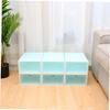 Amosfun 6pcs Endurable Thickened Shoe Box Stackable Shoes Storage Box Plastic Container Organize Your for Home and Office view 3