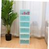 Amosfun 6pcs Endurable Thickened Shoe Box Stackable Shoes Storage Box Plastic Container Organize Your for Home and Office view 4