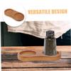LABRIMP Wooden Tray for Sauce Bottle Condiment Holder Pepper Bottle Rest for Dining Table Versatile Kitchen Accessory Easy to Clean Maintain view 4