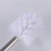 CFGH6FDF Toilet Brush Holder Stainless Steel Matte Toilet Brush Round Long Handle Toilet Brush with Base Toilet Brush Set for Bathroom Flooring Bathroom Toilet Brush view 3