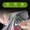 GENERALCARE Disposable TPE Cooking Gloves, Ideal for Cleaning and Food Prep, Latex & Powder Free, Food safe (2 * 100PCS, Large) view 2
