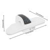 Professional Steam Iron Press, 1600W Adjustable Large Steam Iron Press, Intelligent Steam Press with 35.2oz Detachable Water Reservoir for Homes, Clothing Stores for Ironing Sheets, Curtains,White view 4