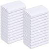 Luxurious Pack of 15 Flat Sheet 1000 Thread Count 100% Egyptian Cotton Twin Size (66" x 96") Inch Luxury Soft Fabric Flat Sheet - White Solid view 1
