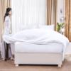 Luxurious Pack of 15 Flat Sheet 1000 Thread Count 100% Egyptian Cotton Twin Size (66" x 96") Inch Luxury Soft Fabric Flat Sheet - White Solid view 3
