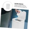 Cabilock Intelligent Induction Garbage Can Automatic Touchless Waste Bin Creative Home Storage Holder for Kitchen and Bathroom Silent Charging Version view 3