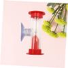 GLEAVI Timer with Suction Cup Removable Hourglass for Games Fun Clock for Home Decor Adheres Easily to Walls Without Residue view 3