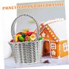 minkissy 12Pcs Gold Silver Plated Candy Baskets Handles Decorative Wedding Favor Boxes for Baby Showers Party Supplies and Small Storage view 3