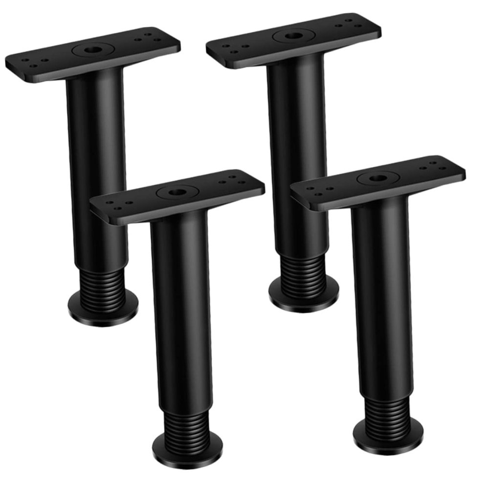 SHINEOFI Adjustable Bed Frame Support Legs, 20-37cm Height Replacement 4pcs