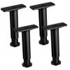 SHINEOFI Adjustable Bed Frame Support Legs, 20-37cm Height Replacement 4pcs view 1