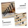 SHINEOFI Adjustable Bed Frame Support Legs, 20-37cm Height Replacement 4pcs view 4