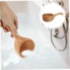 MAGICLULU 1pc Wooden Soup Spoon Water Scoop for Bath Multipurpose Wooden Scoop Kitchen Water Ladle Tableware view 3