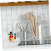 Happyyami Rotatable Spice Storage Rack Multifunctional Kitchen Organizer for Seasonings Food-Grade Plastic Easy Access for Home Chefs Space-Saving Design view 4