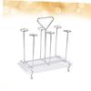 BRIGHTFUFU Drying Stand Iron Cup Holder Coffee Cup Rack Mugs Organizer for Kitchen view 2