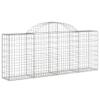 Gabion Basket Set of 3 Silver Galvanized Iron,Home & Garden,Lawn & Garden,Gardening,Pots & Planters,3146090 view 3